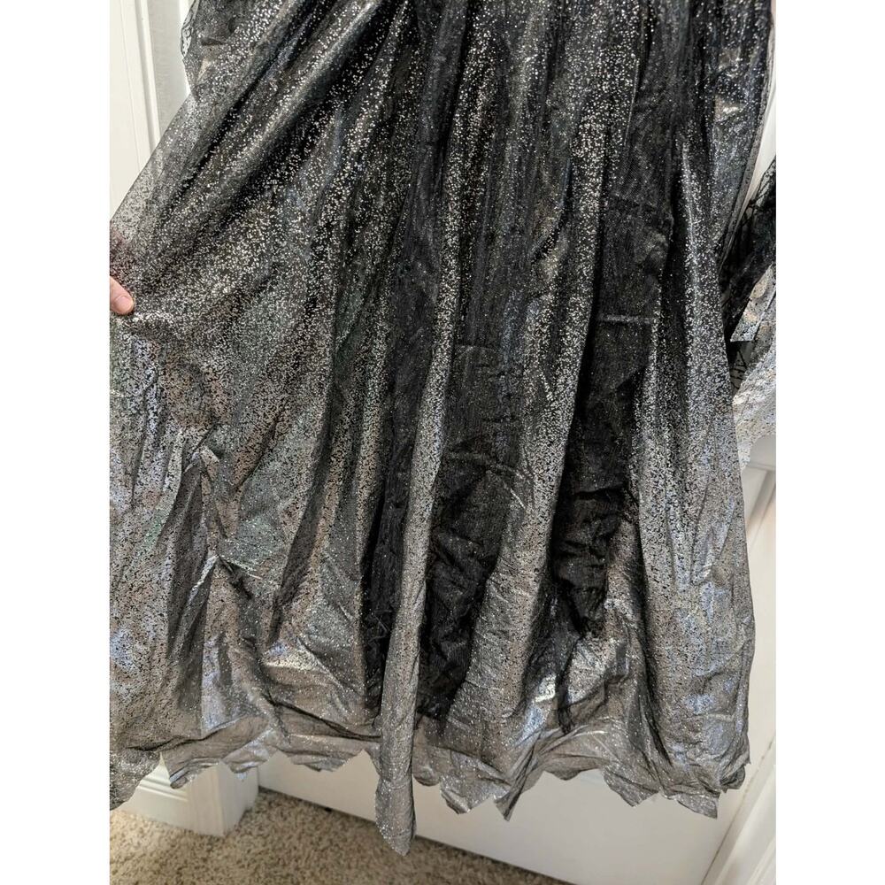 Spirit Girls Goth Gothic Witch Halloween Costume Princess Dress Size L 12-14 - Picture 6 of 13